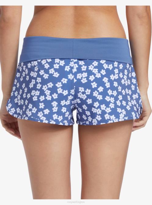 X4FH679 bijou blue floral delight Endless Summer 2 Boardshorts Women Roxy | Boardshorts