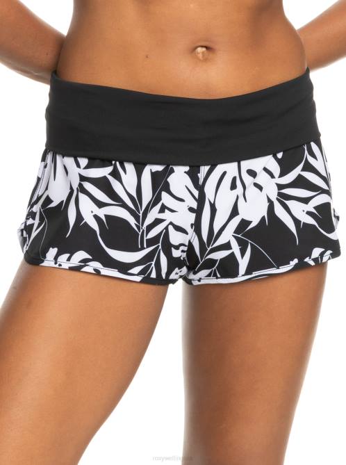 X4FH719 anthracite surf trippin bico Endless Summer Printed 2 Boardshorts Women Roxy | Boardshorts