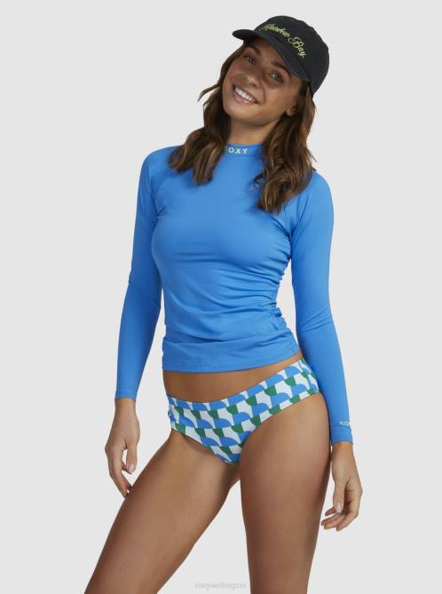 X4FH697 23 cobalt Always Surf Long Sleeve UPF 50 Rashguard Women Roxy | Rashguards