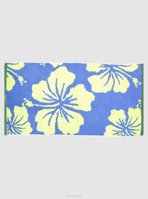X4FH698 23 cobalt Digi High Beach Towel Women Roxy | Beach Towels