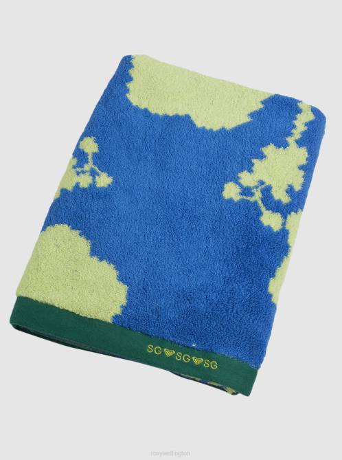 X4FH698 23 cobalt Digi High Beach Towel Women Roxy | Beach Towels