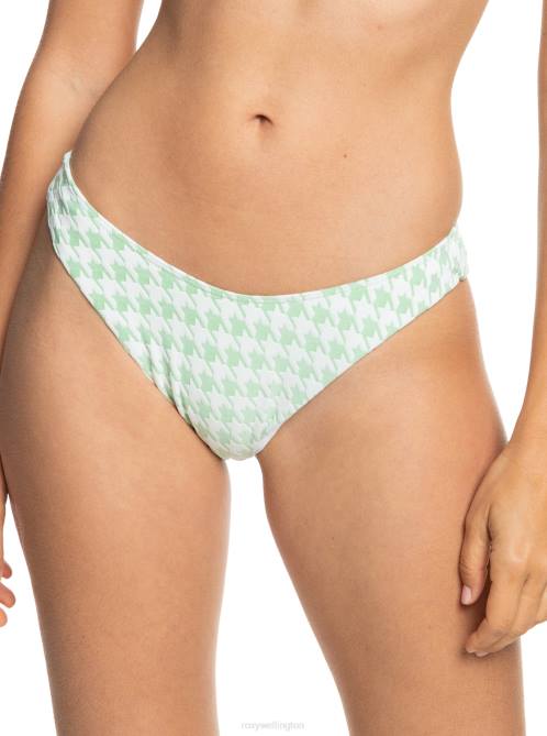 X4FH1011 sprucetone check it Check It Separate Bottom Women Roxy | Bikini Bottoms