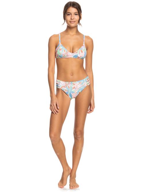X4FH1012 sprucetone les fleurs Love The Rocker Rib Knit Bikini Bottoms Women Roxy | Bikini Bottoms