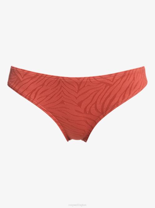 X4FH1014 marsala Wild Full Bikini Bottoms Women Roxy | Bikini Bottoms