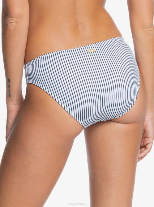 X4FH1016 bright white Bico Mind Of Freedom Full Bikini Bottoms Women Roxy | Bikini Bottoms
