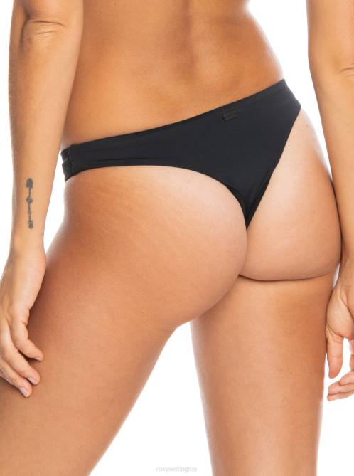 X4FH1029 anthracite Beach Classics Mini Bikini Bottoms Women Roxy | Bikini Bottoms