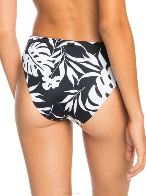 X4FH1037 anthracite surf trippin bico Love The Rocker Hipster Bikini Bottoms Women Roxy | Bikini Bottoms