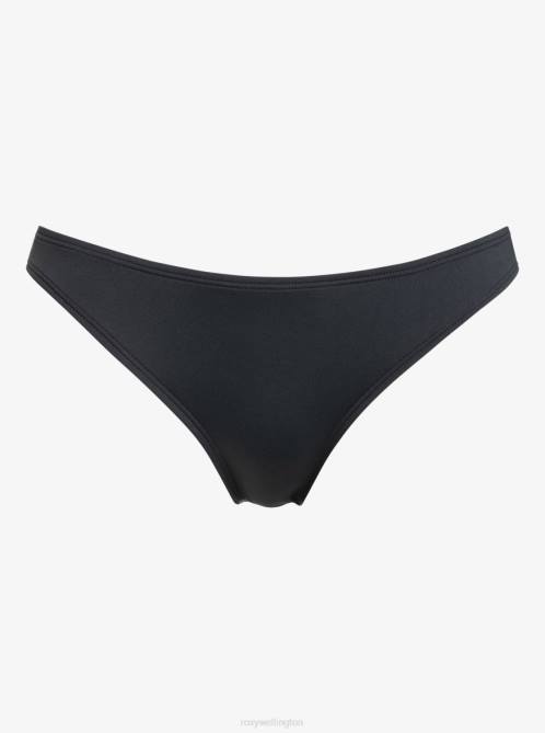 X4FH1044 true black Sd Beach Classics Moderate Bo Separate Bottom Women Roxy | Bikini Bottoms