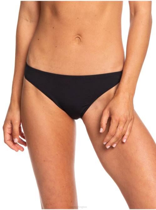 X4FH1044 true black Sd Beach Classics Moderate Bo Separate Bottom Women Roxy | Bikini Bottoms