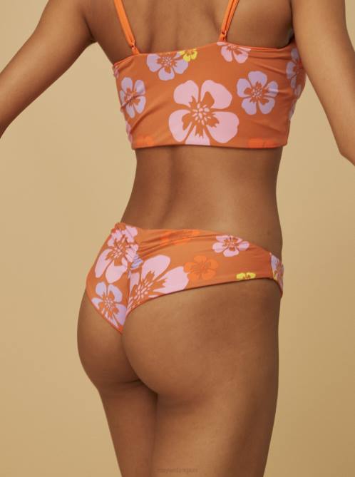 X4FH588 sunburn positivity paradise Surf.Kind.Kate. Cheeky Bikini Bottoms Women Roxy | Bikini Bottoms