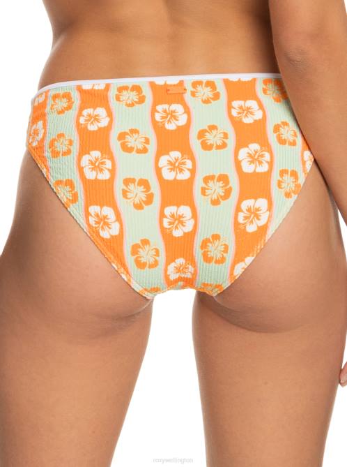 X4FH599 ambroisia wave Wavy Hipster Bikini Bottoms Women Roxy | Bikini Bottoms