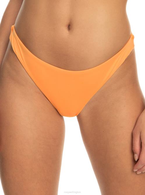 X4FH605 mock orange Beach Classics Cheeky Bikini Bottoms Women Roxy | Bikini Bottoms