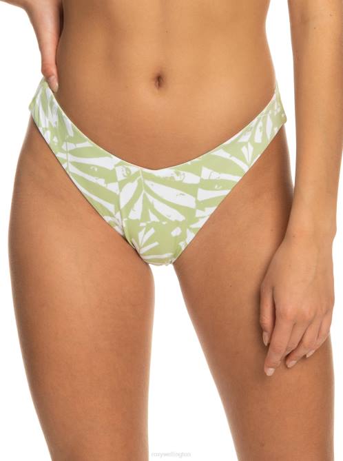 X4FH615 ambroisia swirl swim Tropics Hype Cheeky Bikini Bottoms Women Roxy | Bikini Bottoms