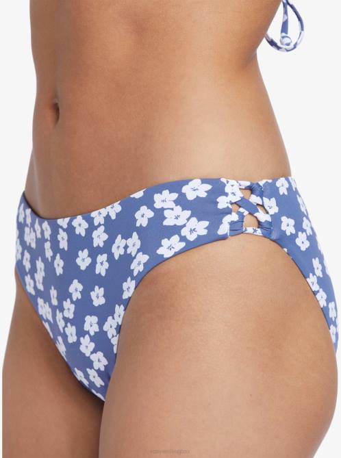 X4FH677 bijou blue floral delight Printed Beach Classics Hipster Bikini Bottoms Women Roxy | Bikini Bottoms