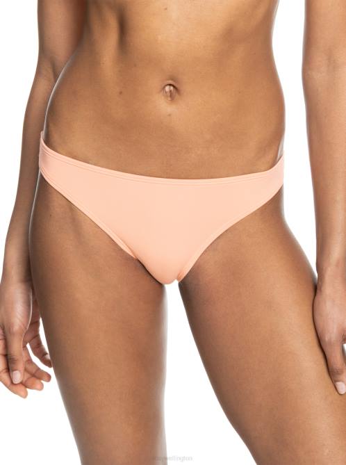 X4FH710 papaya punch Beach Classics Moderate Bikini Bottoms Women Roxy | Bikini Bottoms