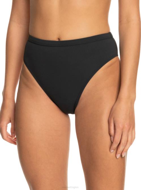 X4FH712 anthracite Pro The Backside Moderate Bikini Bottoms Women Roxy | Bikini Bottoms