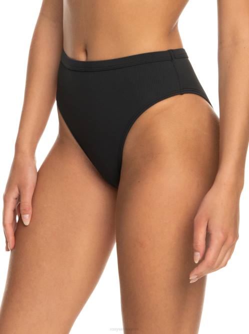 X4FH712 anthracite Pro The Backside Moderate Bikini Bottoms Women Roxy | Bikini Bottoms