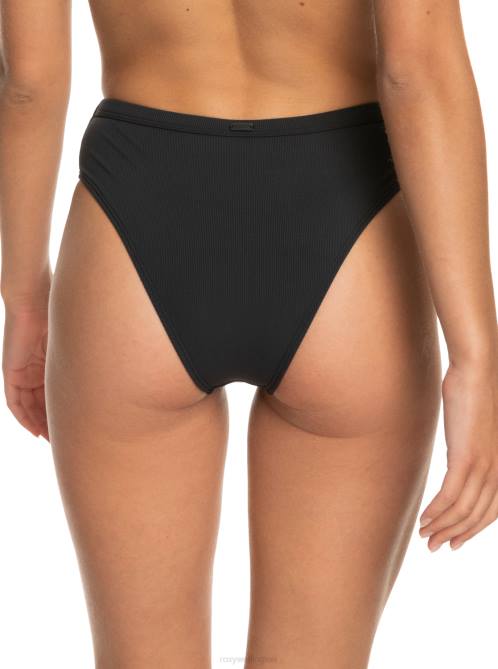 X4FH712 anthracite Pro The Backside Moderate Bikini Bottoms Women Roxy | Bikini Bottoms