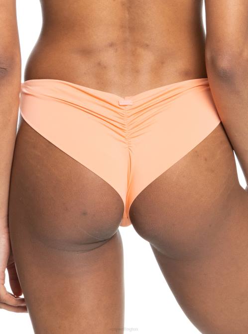 X4FH717 papaya punch Beach Classics Cheeky Bikini Bottoms Women Roxy | Bikini Bottoms