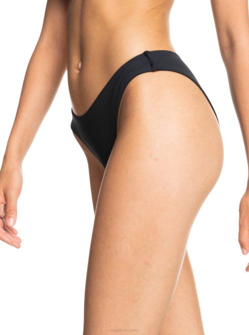 X4FH728 anthracite Beach Classics High Leg Bikini Bottoms Women Roxy | Bikini Bottoms