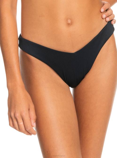 X4FH749 anthracite Love Cheeky Bikini Bottoms Women Roxy | Bikini Bottoms