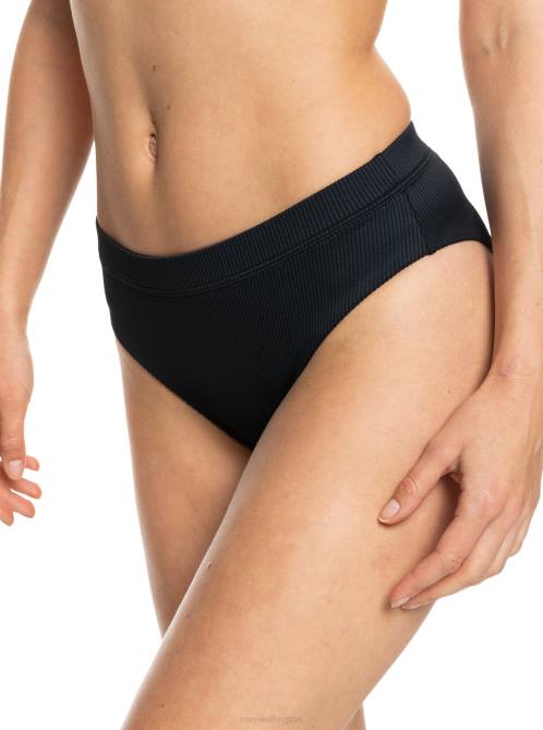 X4FH755 anthracite Love The Shorey Bikini Bottoms Women Roxy | Bikini Bottoms
