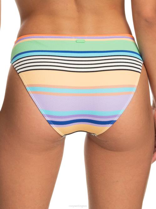 X4FH871 anthracite good vibration swim Color Jam Hipster Bikini Bottoms Women Roxy | Bikini Bottoms