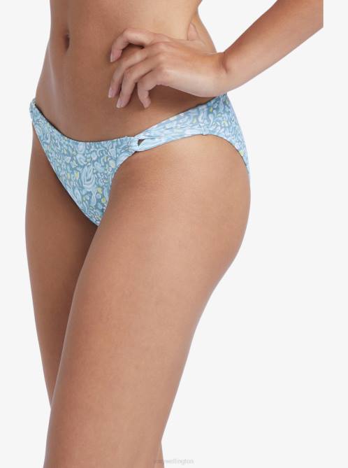 X4FH872 tourmaline pretty paisley Seaside Tropics Bikini Bottoms Women Roxy | Bikini Bottoms