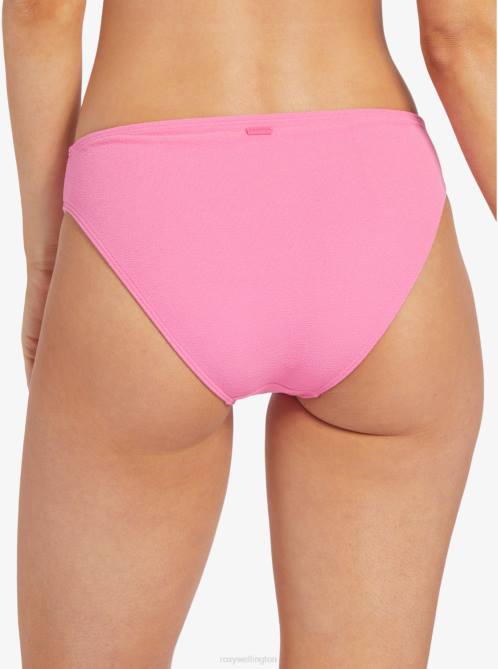 X4FH916 shocking pink Hawaiian Heat Hipster Bikini Bottoms Women Roxy | Bikini Bottoms