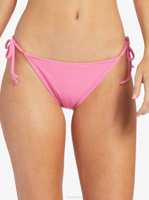 X4FH918 shocking pink Hawaiian Heat Cheeky Bikini Bottoms Women Roxy | Bikini Bottoms