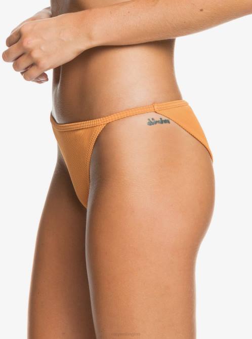 X4FH957 golden ochre Mind Of Freedom Mini Bikini Bottoms Women Roxy | Bikini Bottoms