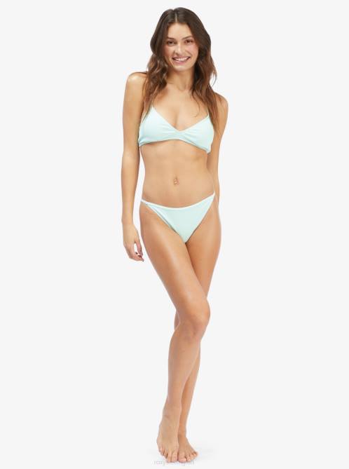 X4FH962 brook green Mind Of Freedom Mini Bikini Bottoms Women Roxy | Bikini Bottoms