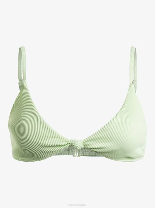 X4FH608 seacrest Love The Surf Knot Bikini Top Women Roxy | Bikini Tops