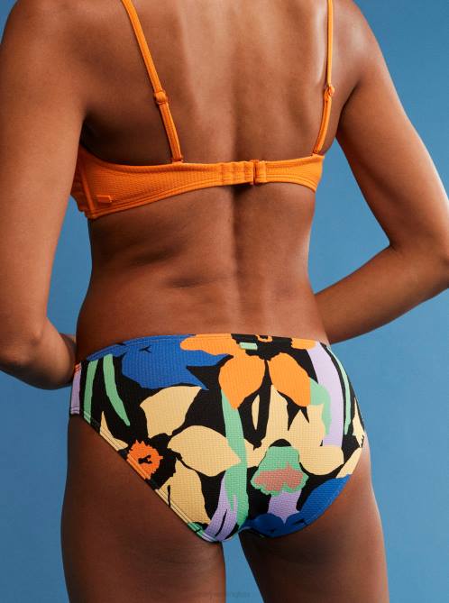 X4FH782 tangelo Color Jam Bandeau Bikini Top Women Roxy | Bikini Tops