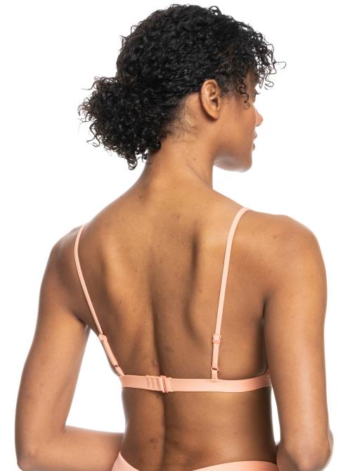 X4FH888 papaya punch Beach Classics Triangle Bikini Top Women Roxy | Bikini Tops