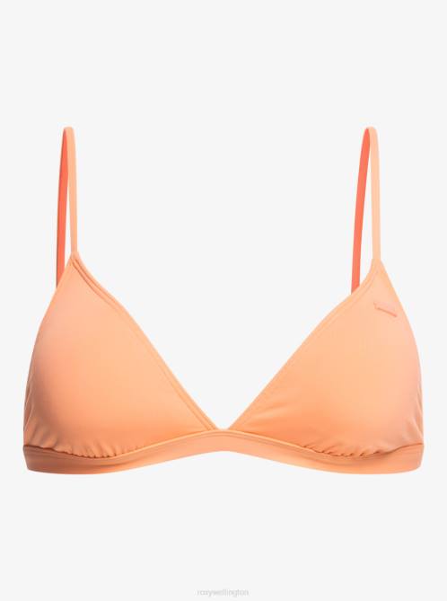 X4FH888 papaya punch Beach Classics Triangle Bikini Top Women Roxy | Bikini Tops