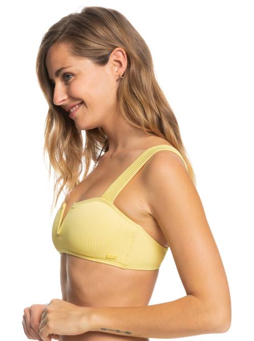 X4FH977 sunshine Love Bralette Bikini Top Women Roxy | Bikini Tops