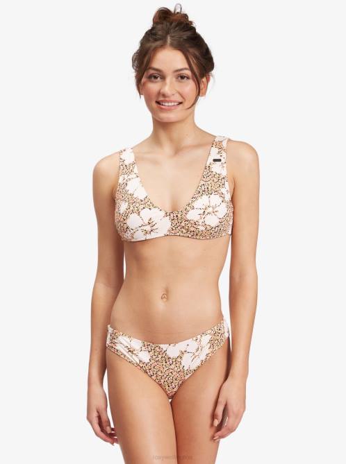 X4FH1107 anthracite sweet mahalo Sweet Mahalo Triangle Bralette Bikini Top Women Roxy | Bikinis