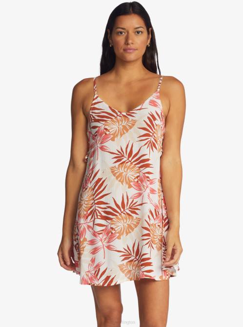 X4FH1024 snow white seaside tropics Beachy Vibes Dress Women Roxy | Cover Ups