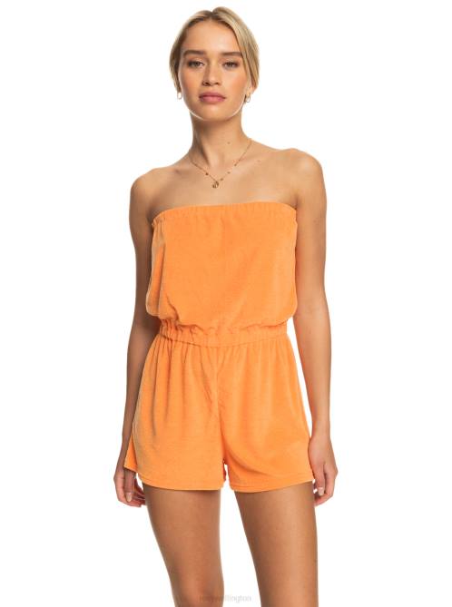 X4FH606 mock orange Special Feeling Romper Women Roxy | Cover Ups