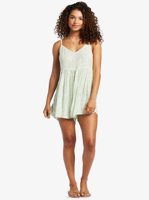 X4FH656 seacrest hot tropics Wanderer Romper Women Roxy | Cover Ups