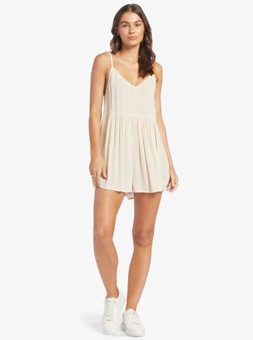 X4FH681 tapioca Wanderer Romper Women Roxy | Cover Ups