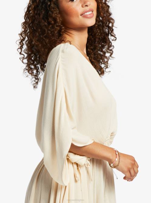 X4FH682 tapioca Sun Swim Cover-Up Women Roxy | Cover Ups