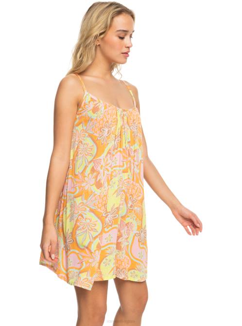 X4FH695 mock orange delic Summer Adventures Beach Dress Women Roxy | Cover Ups
