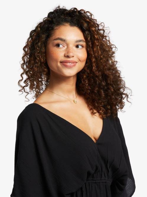 X4FH705 anthracite Sun Swim Cover-Up Women Roxy | Cover Ups