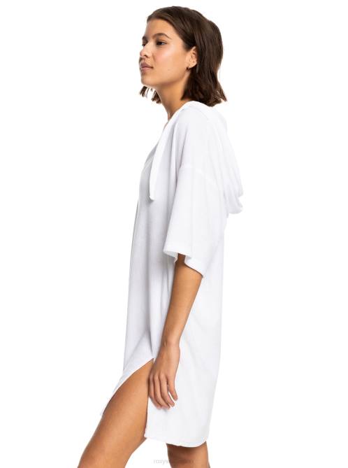 X4FH963 bright white Easy Love Cover-up Women Roxy | Cover Ups
