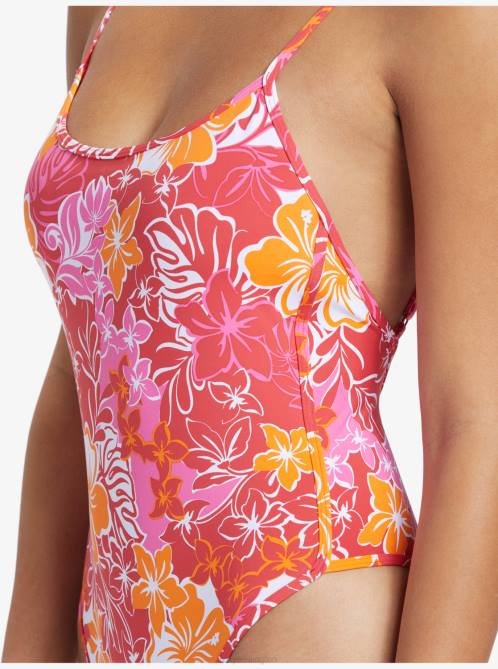 X4FH683 hilo hibiscus Sea Spray One-Piece Swimsuit Women Roxy | One Pieces