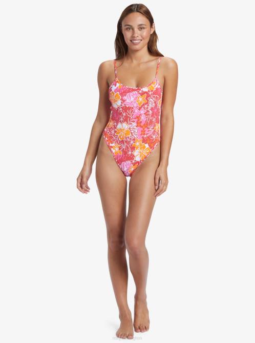 X4FH683 hilo hibiscus Sea Spray One-Piece Swimsuit Women Roxy | One Pieces