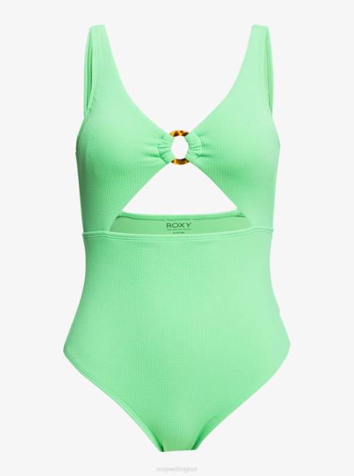 X4FH790 absinthe green Color Jam One-Piece Swimsuit Women Roxy | One Pieces